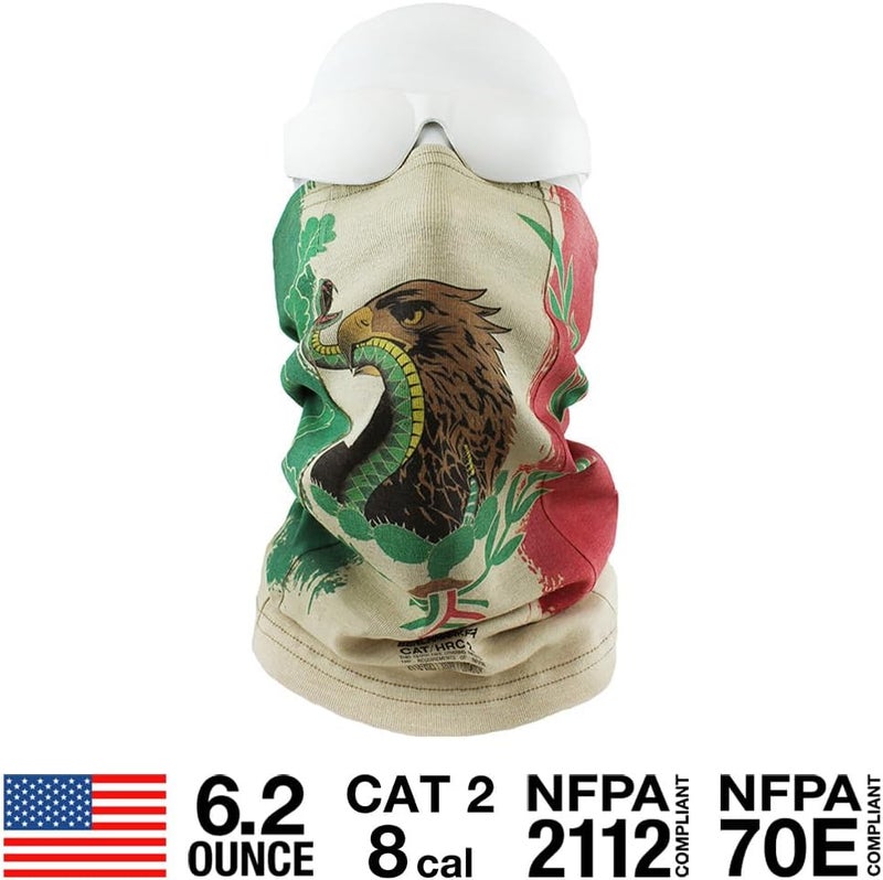 Flame Resistant Face Mask Neck Gaiter - CAT2 - Made in the USA